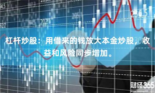 杠杆炒股：用借来的钱放大本金炒股，收益和风险同步增加。